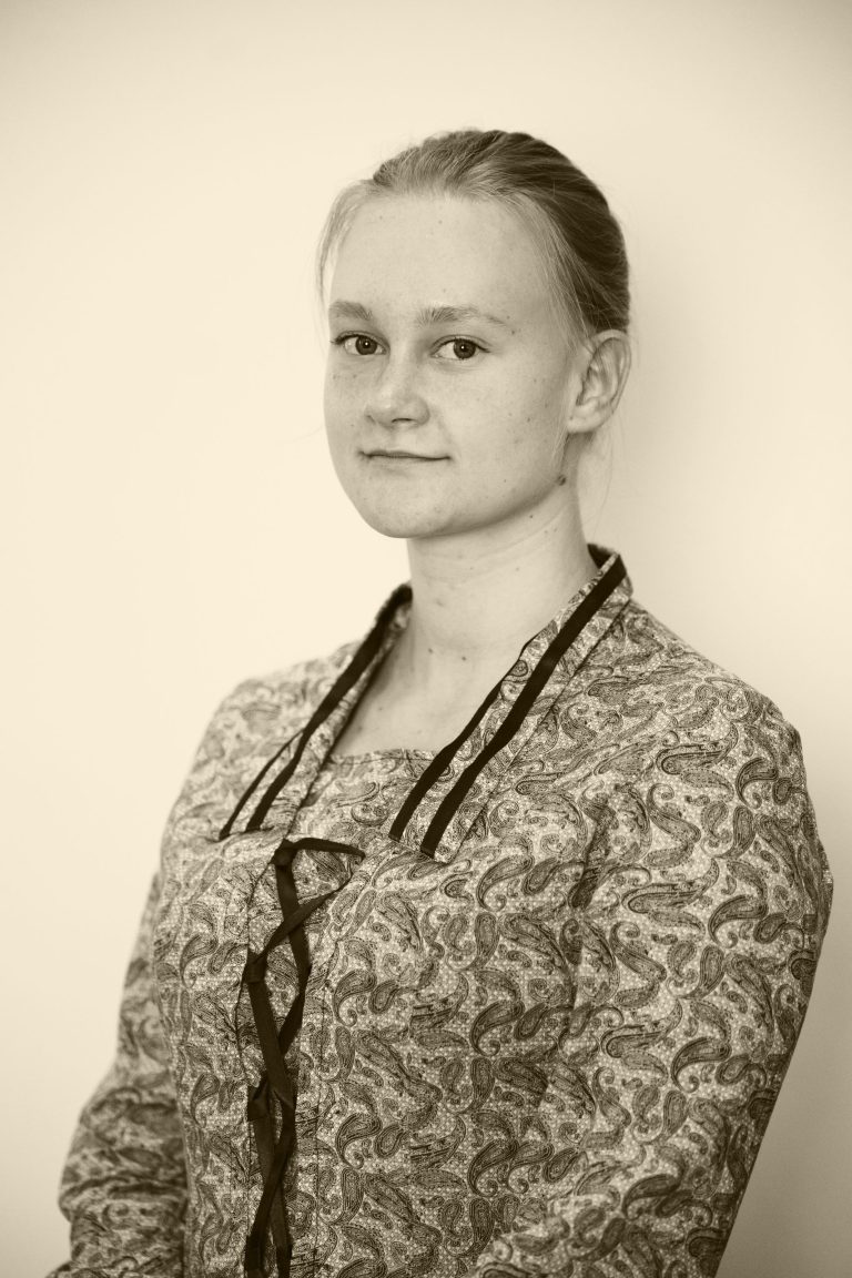 Portret učiteljice Helene Gruden