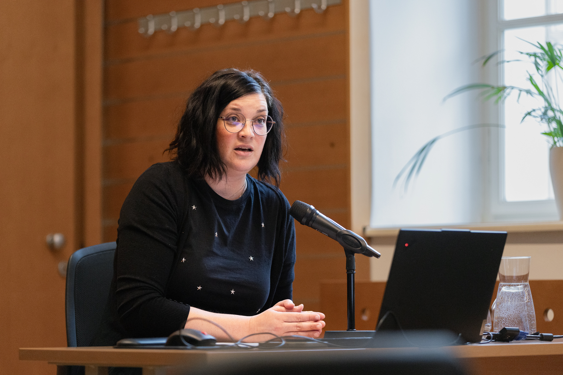 Predavateljica dr. Barbara Riman.