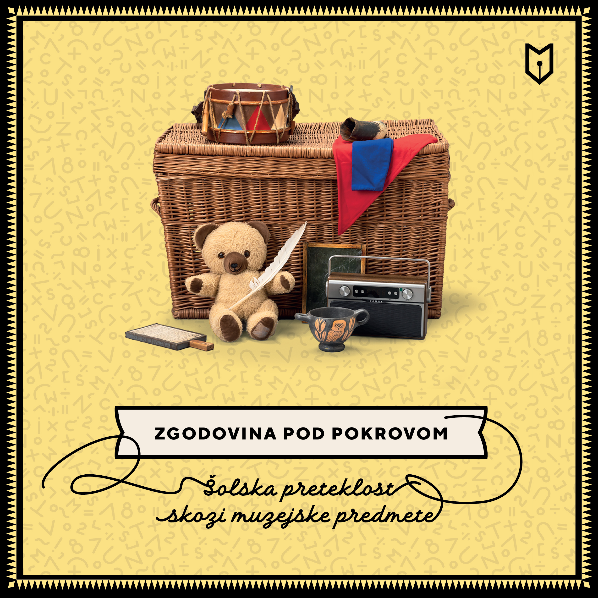 Naslovni banner - skrinja s predmeti