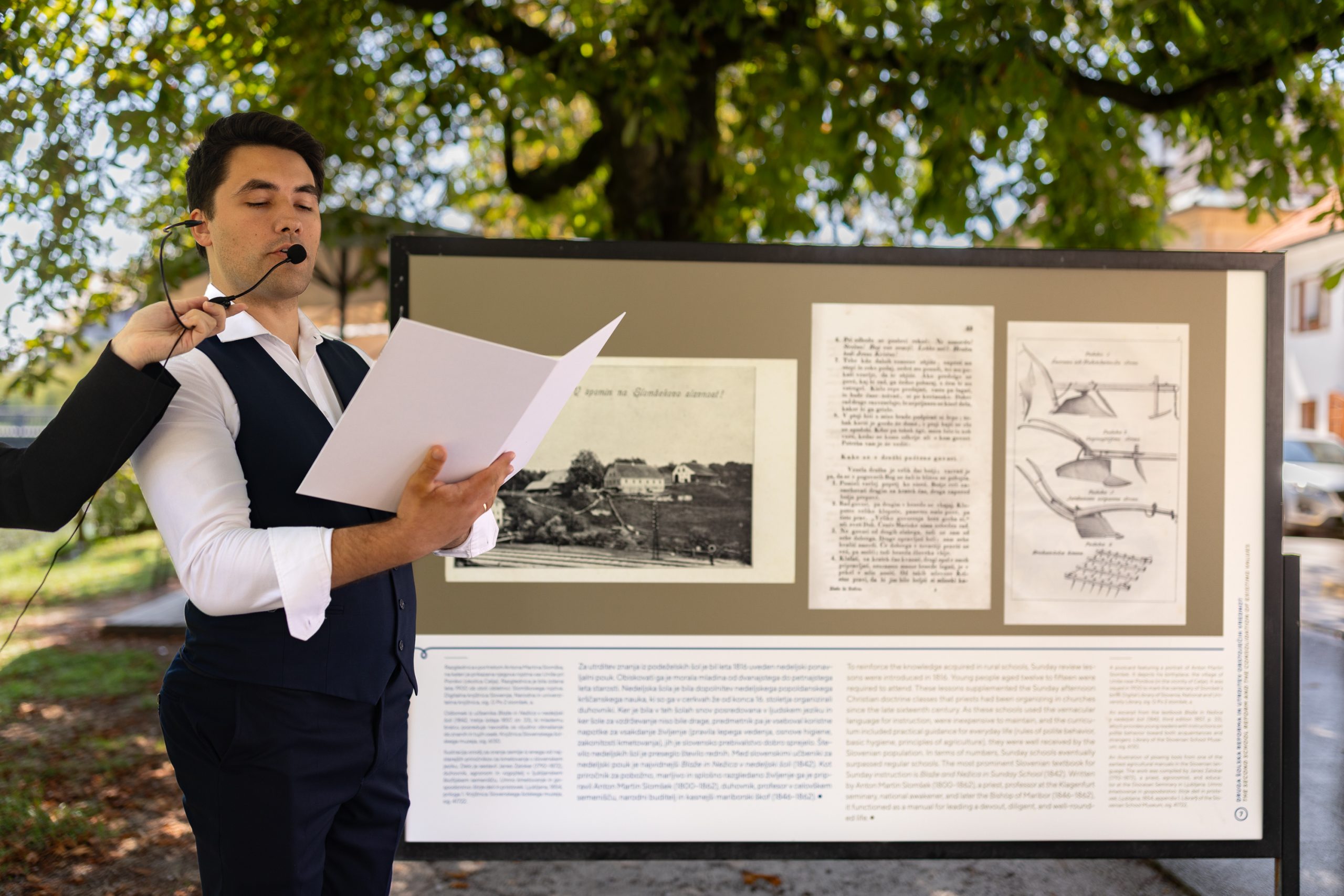 Država, vrednostni sistemi in šolstvo. Kustos Gregor Gartner s kulturnim vložkom.